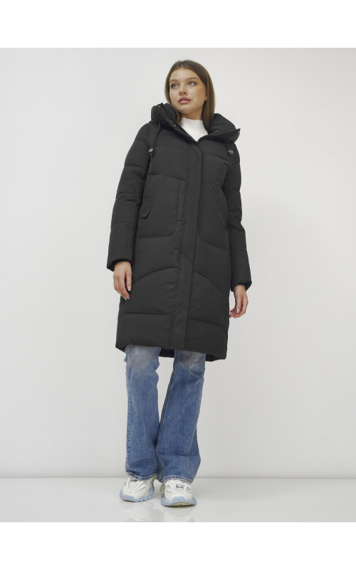 Зимний пуховик с утеплителем: стиль и комфорт.