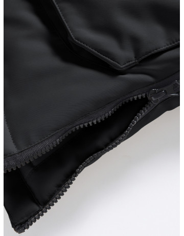 Тёплая парка для девочки-подростка для активного отдыха.