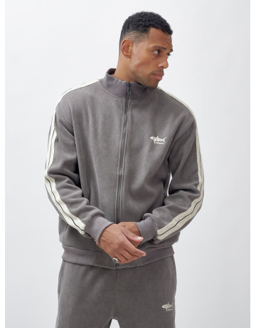 Мужской спортивный утеплённый костюм с начёсом для активного образа жизни.