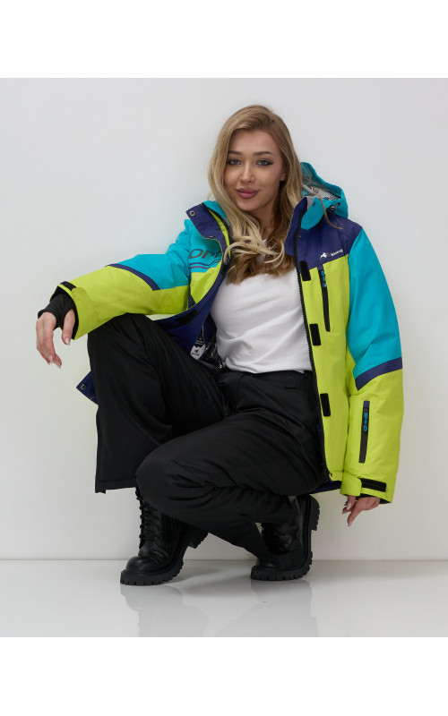 Женский горнолыжный костюм осень-зима 2025, размерный ряд 40–50.