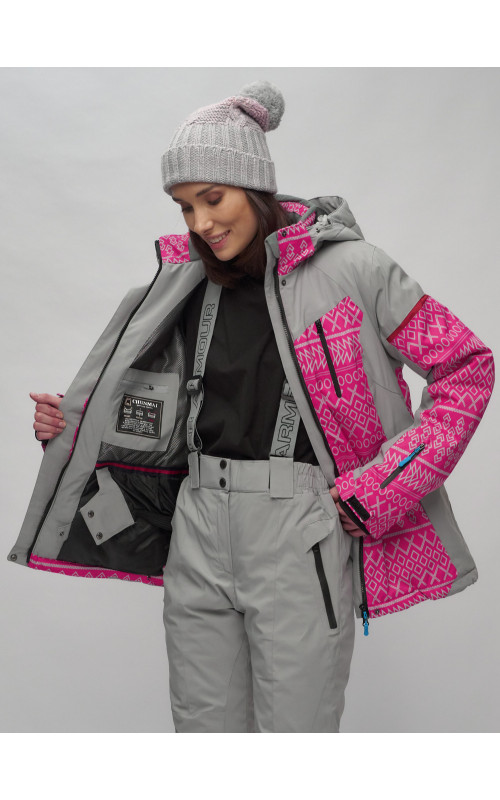 Женский горнолыжный костюм зимний