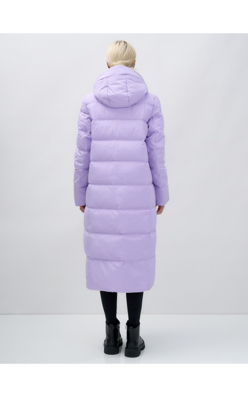 Длинный зимний пуховик для женщин