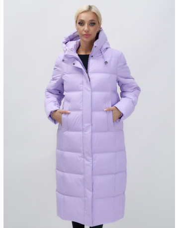 Длинный зимний пуховик для женщин
