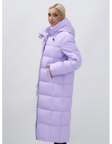 Длинный зимний пуховик для женщин