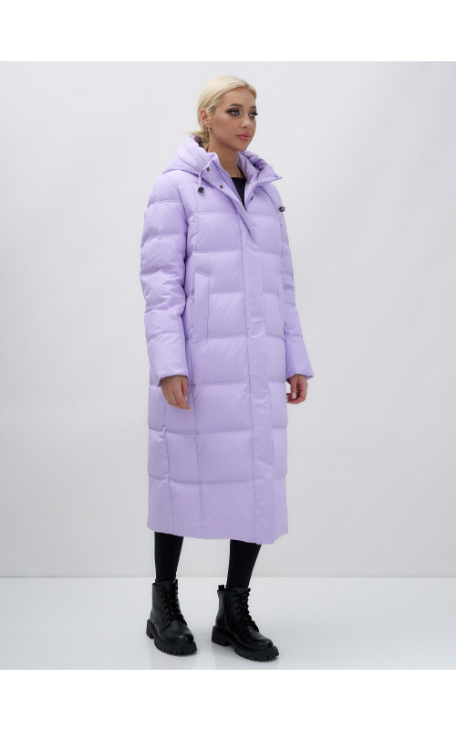 Длинный зимний пуховик для женщин