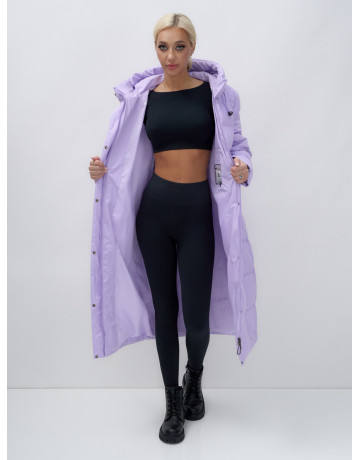 Длинный зимний пуховик для женщин