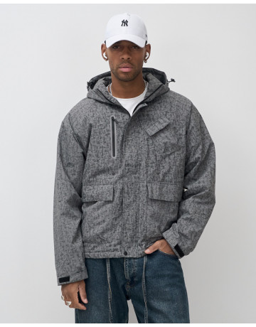 Мужская спортивная куртка для весны и осени, серая. в Тюмени