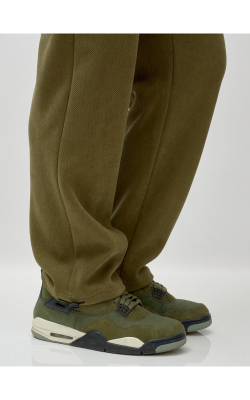 Мужской демисезонный спортивный костюм на флисе, цвет хаки, для спорта. в Тюмени