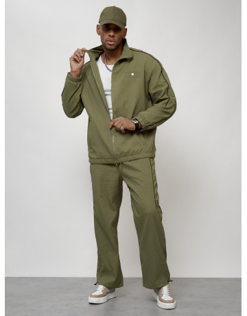 Мужской модный спортивный костюм цвета хаки для активного отдыха в Тюмени