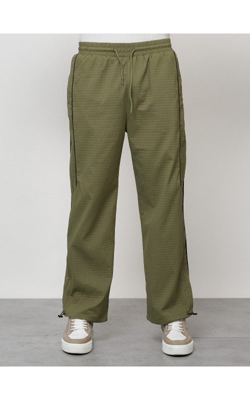 Мужской модный спортивный костюм цвета хаки для активного отдыха в Тюмени