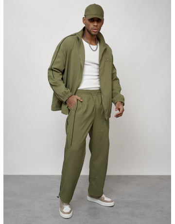 Мужской модный спортивный костюм цвета хаки для активного отдыха в Тюмени