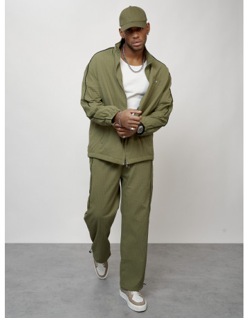 Мужской модный спортивный костюм цвета хаки для активного отдыха в Тюмени