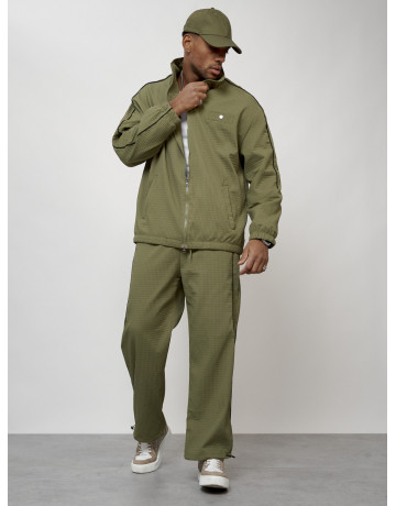 Мужской модный спортивный костюм цвета хаки для активного отдыха в Тюмени