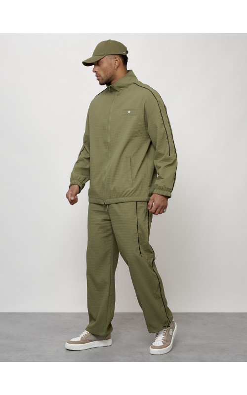 Мужской модный спортивный костюм цвета хаки для активного отдыха в Тюмени