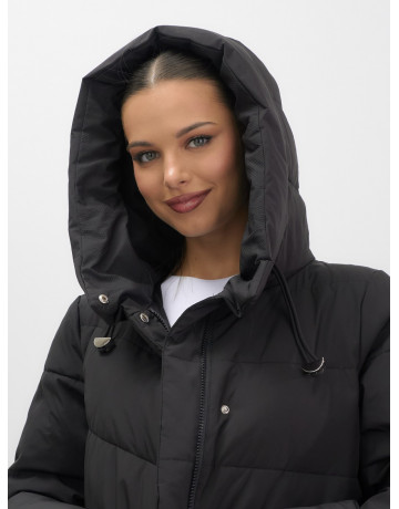 Женская утеплённая куртка с капюшоном для осени и зимы, свободный покрой.