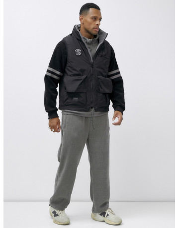 Мужская утеплённая жилетка для активного отдыха и повседневной носки.