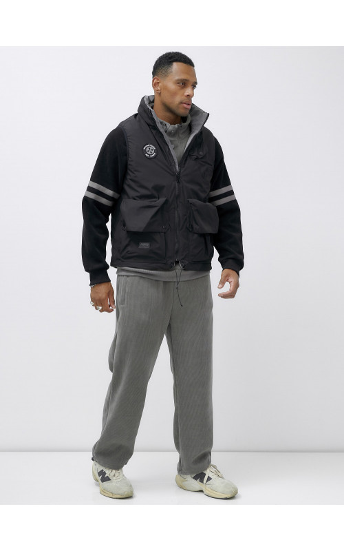 Мужская утеплённая жилетка для активного отдыха и повседневной носки.