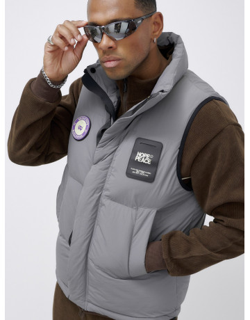 Мужской спортивный утеплённый жилет для активного отдыха