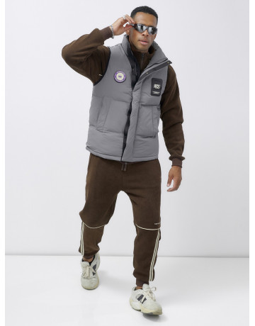 Мужской спортивный утеплённый жилет для активного отдыха