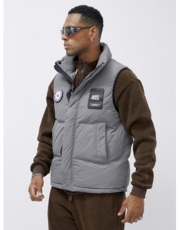 Мужской спортивный утеплённый жилет для активного отдыха