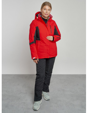 Женский горнолыжный костюм зимний красный для зимних видов спорта в Тюмени