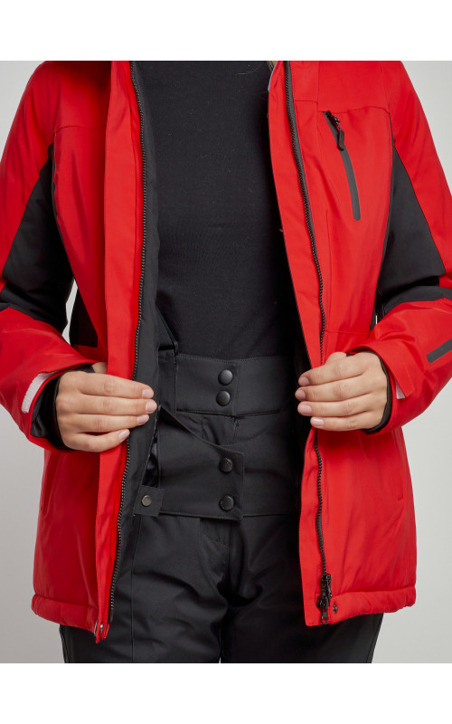 Женский горнолыжный костюм зимний красный для зимних видов спорта в Тюмени