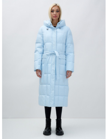 Длинный зимний пуховик для женщин.