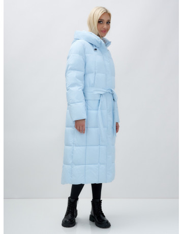 Длинный зимний пуховик для женщин.
