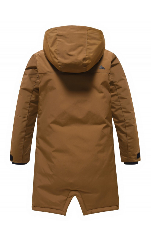 Зимняя парка для мальчика-подростка. Тёплая и практичная модель свободного кроя