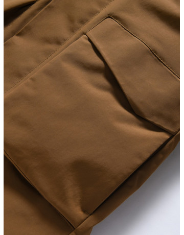 Зимняя парка для мальчика-подростка. Тёплая и практичная модель свободного кроя