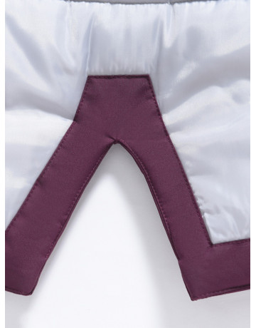 Женская зимняя парка с капюшоном, бордовая, для активного отдыха в Тюмени