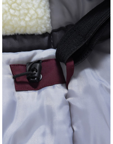 Женская зимняя парка с капюшоном, бордовая, для активного отдыха в Тюмени