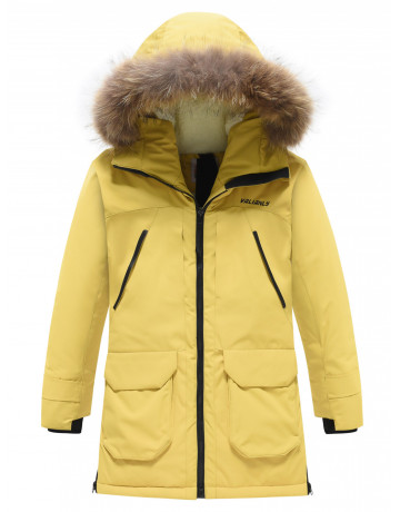 Тёплая парка для девочки-подростка для активного отдыха