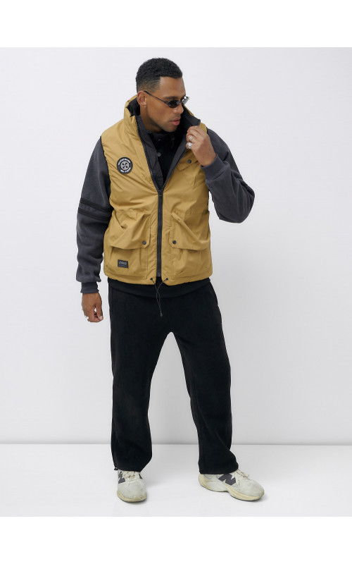 Мужская утеплённая жилетка для активного отдыха и города.