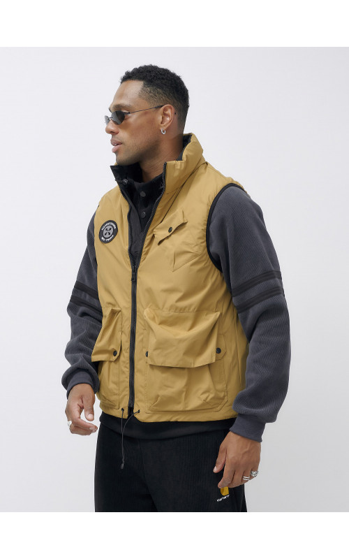 Мужская утеплённая жилетка для активного отдыха и города.