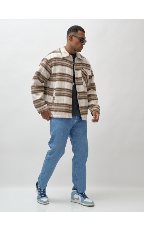 Ворсистая шерстяная рубашка для активного образа жизни