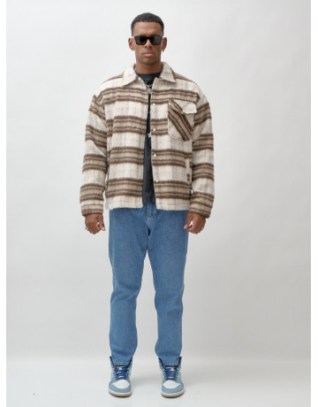 Ворсистая шерстяная рубашка для активного образа жизни