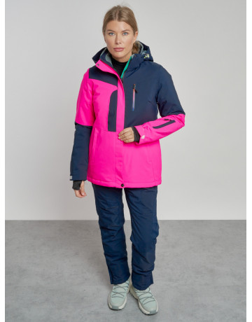 Женский горнолыжный костюм розовый зимний для спорта в Тюмени
