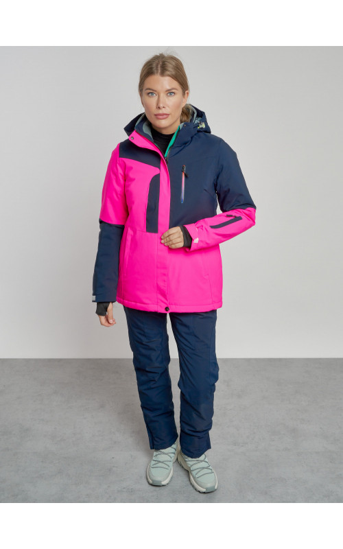 Женский горнолыжный костюм розовый зимний для спорта в Тюмени