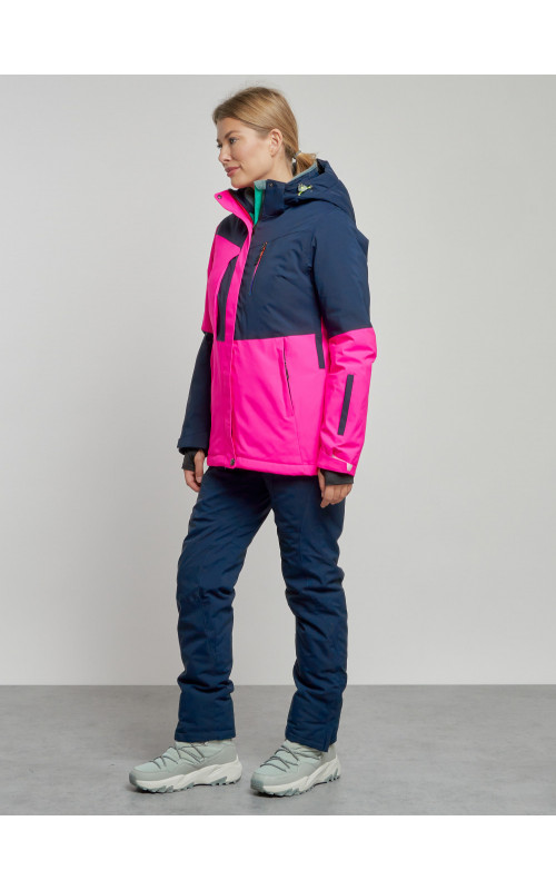 Женский горнолыжный костюм розовый зимний для спорта в Тюмени