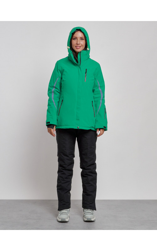 Женский горнолыжный костюм для зимних прогулок и спорта.