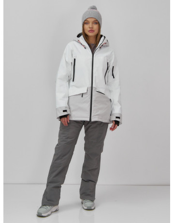 Женская горнолыжная куртка цвет белый