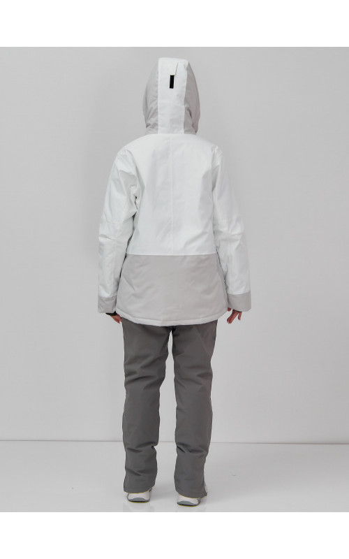 Женская горнолыжная куртка цвет белый