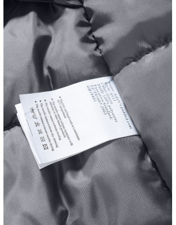 Зимняя мужская парка с капюшоном, серый, для активного отдыха в Тюмени