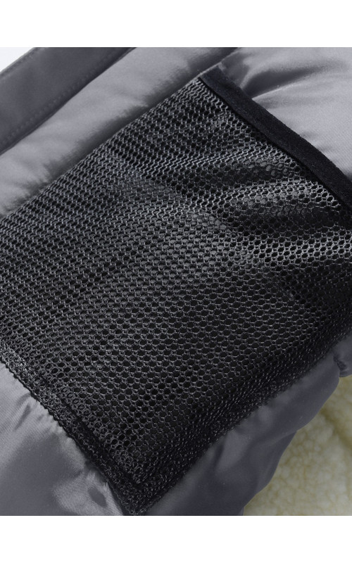 Зимняя мужская парка с капюшоном, серый, для активного отдыха в Тюмени