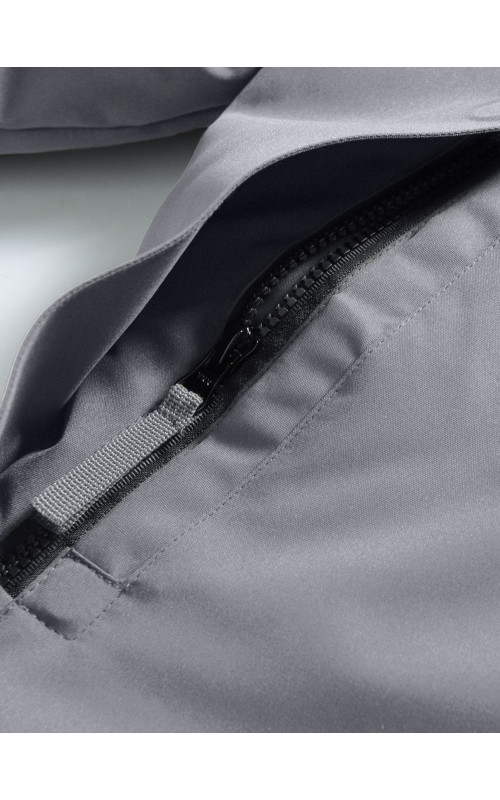 Зимняя мужская парка с капюшоном, серый, для активного отдыха в Тюмени