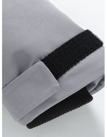 Зимняя мужская парка с капюшоном, серый, для активного отдыха в Тюмени