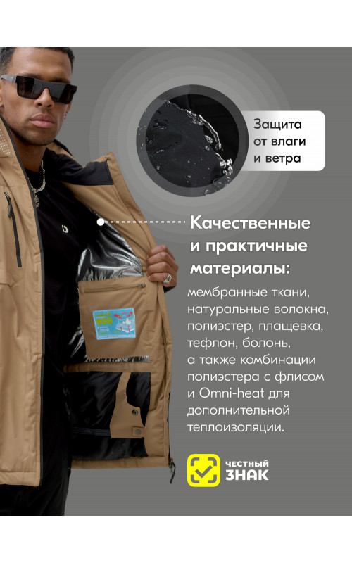 Мужской горнолыжный костюм для зимы: тепло и комфорт на склоне