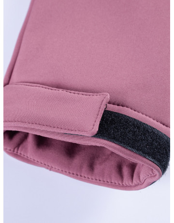 Женская спортивная ветровка с капюшоном softshell, малиновая. в Тюмени