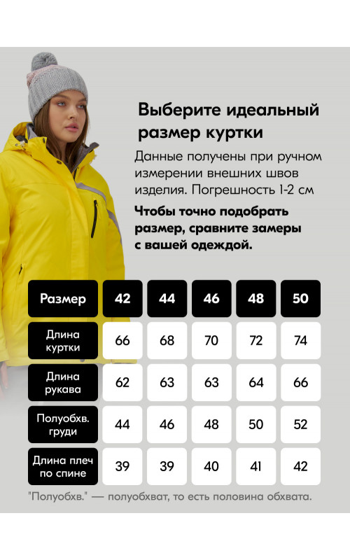 Женский горнолыжный костюм для зимних активностей.